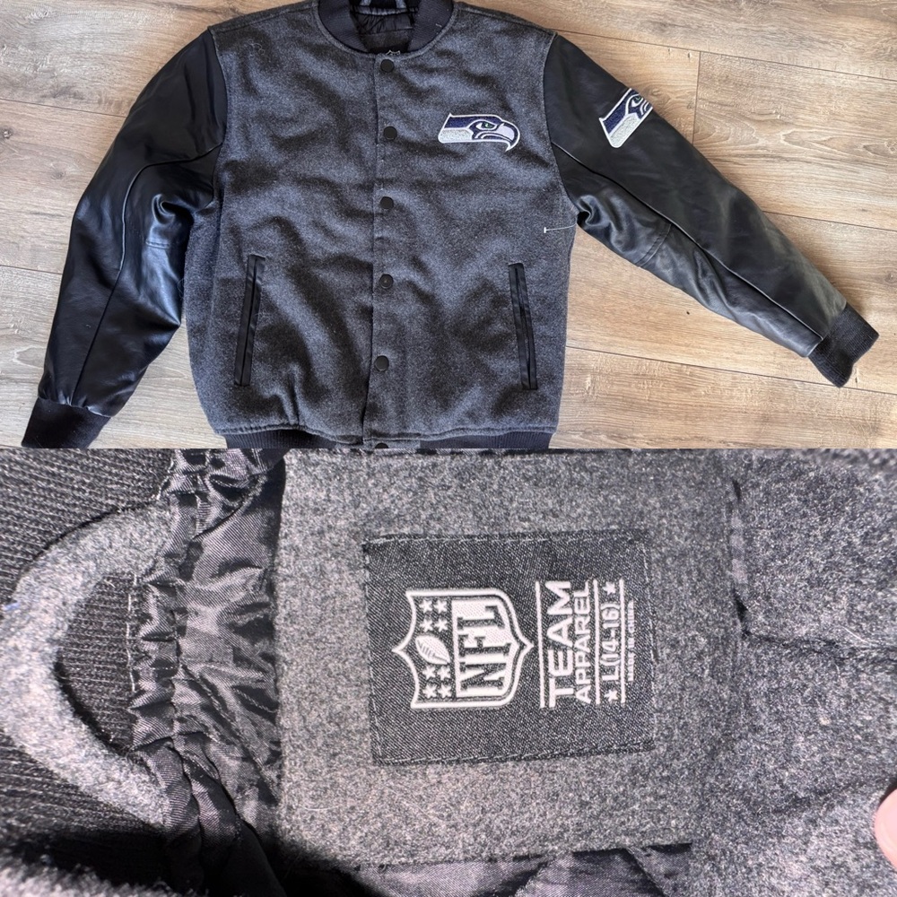 Seahawks NFL varsity Jacket new 14/16